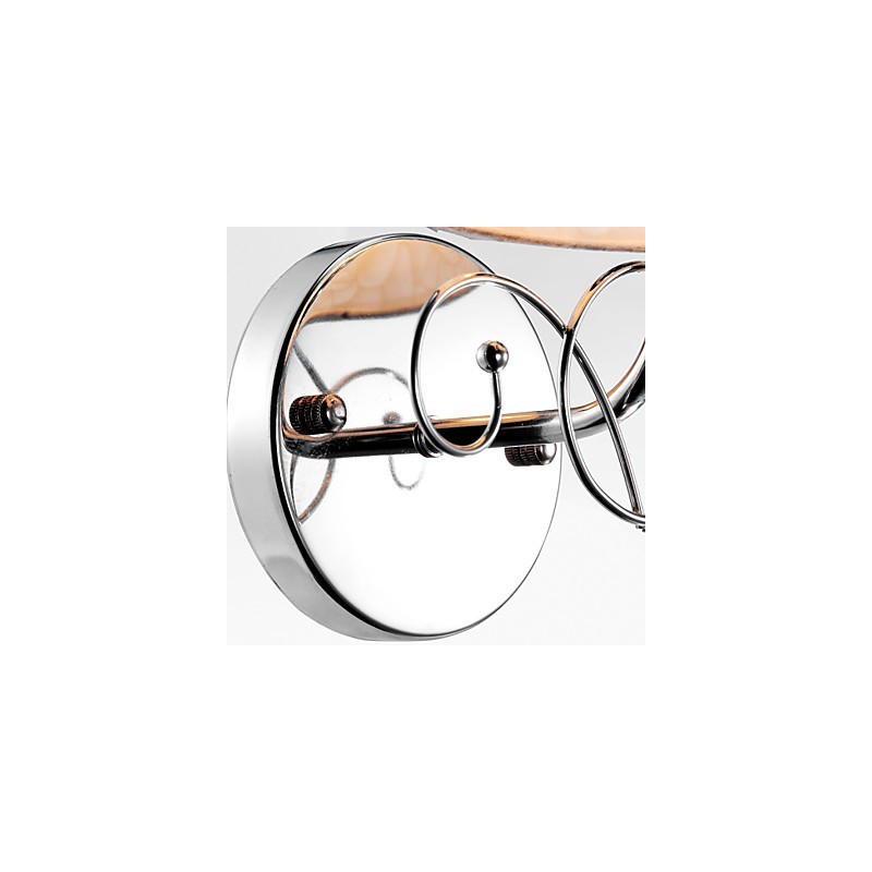 Lámpara de pared de cristal de estilo europeo, creativa, contemporánea y concisa.
