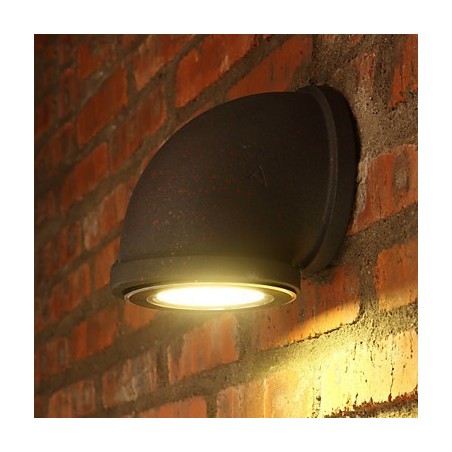 Lámpara de pared estilo loft con personalidad vintage para barra de bar, lámpara de pared con tubería de agua, iluminación para escaleras y balcones. Lámpara de pared estilo loft con personalidad vintage para barra de bar, lámpara de pared con tubería de agua, iluminación para escaleras y balcones.