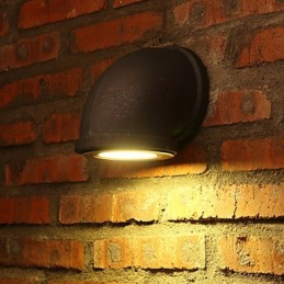 Lámpara de pared estilo loft con personalidad vintage para barra de bar, lámpara de pared con tubería de agua, iluminación para escaleras y balcones.