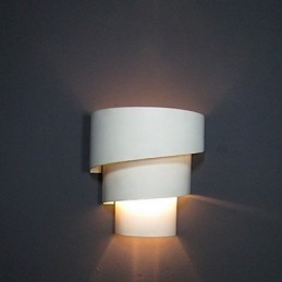 Lámpara de pared en espiral de diseño moderno y de moda de alta calidad, lámpara de pared creativa
