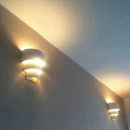 Lámpara de pared en espiral de diseño moderno y de moda de alta calidad, lámpara de pared creativa