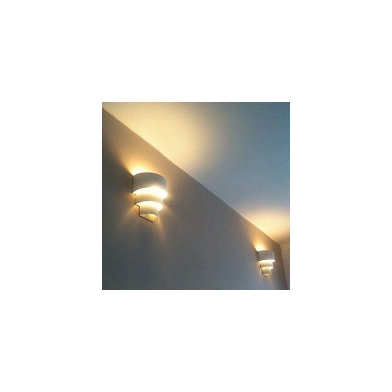 Lámpara de pared en espiral de diseño moderno y de moda de alta calidad, lámpara de pared creativa