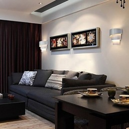 Lámpara de pared en espiral de diseño moderno y de moda de alta calidad, lámpara de pared creativa