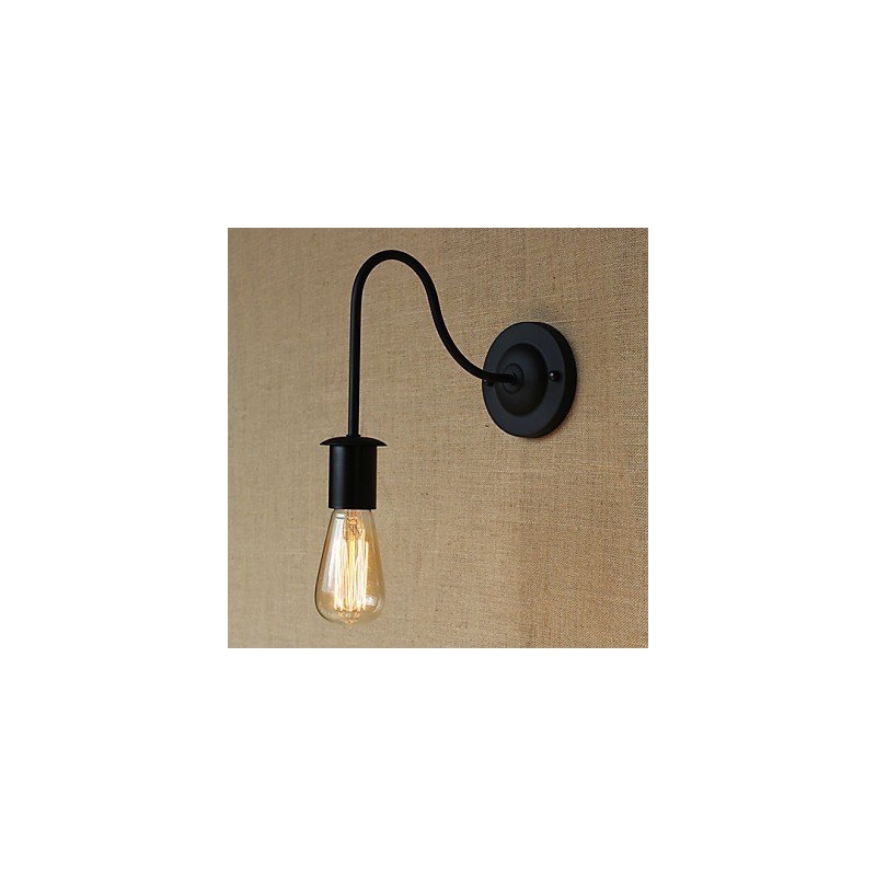 Lámpara de pared decorativa retro con personalidad creativa y simplicidad pastoral estilo americano para pasillos y escaleras.