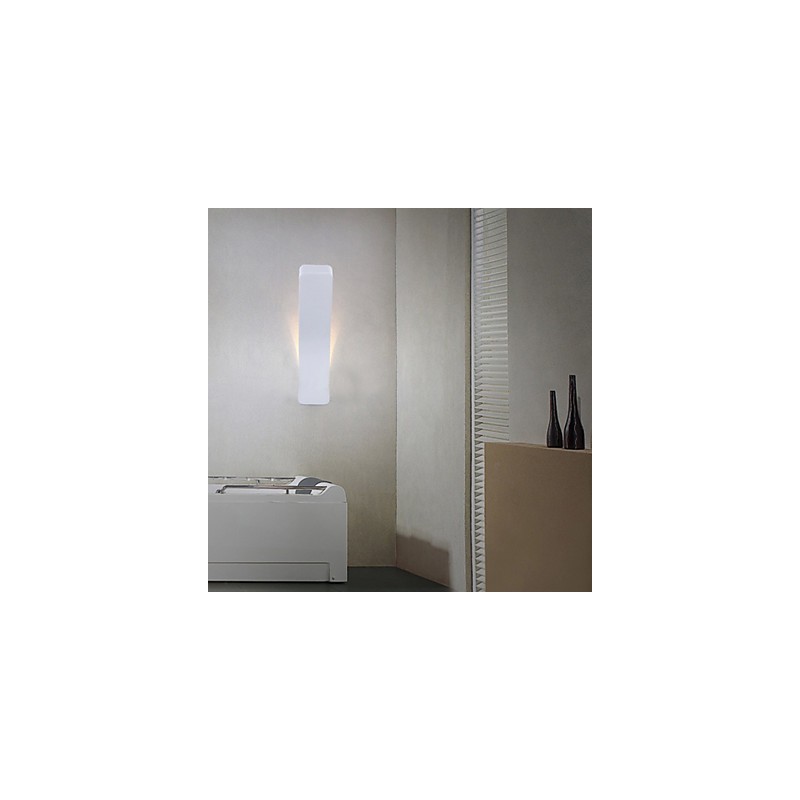 Lámpara de pared de hierro forjado curvado, creativa, contemporánea y contraída, Power Lights