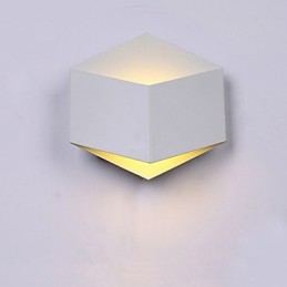 Lámpara de pared acrílica con diseño de diamante creativo