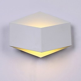 Lámpara de pared acrílica con diseño de diamante creativo