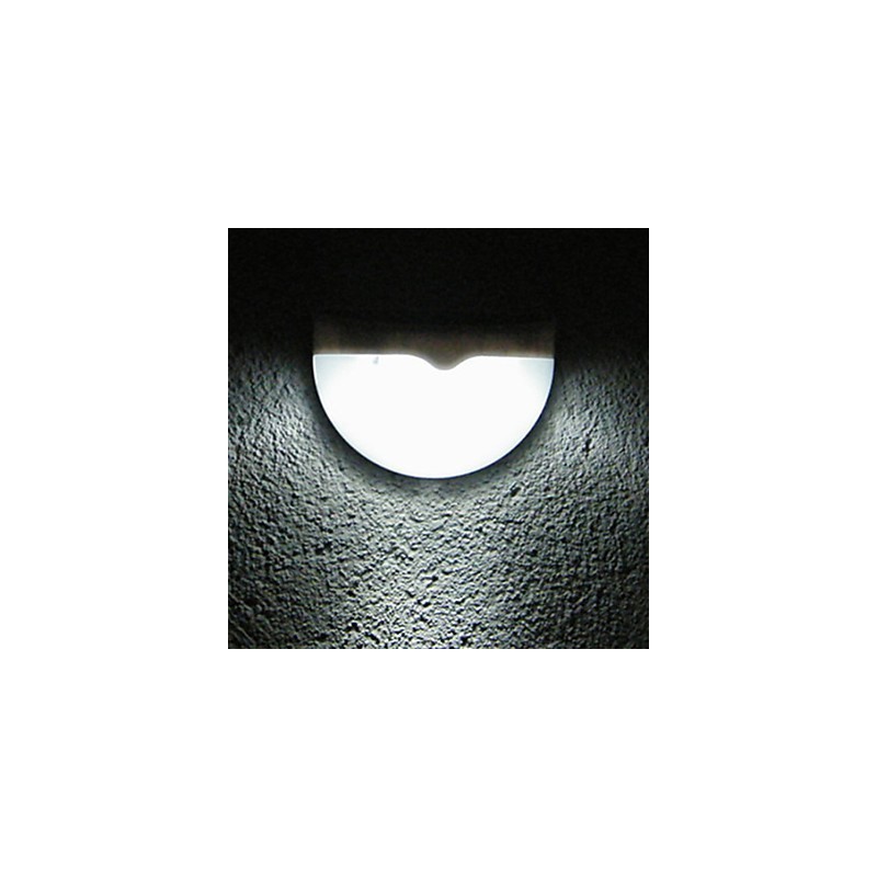 Lámpara de pared solar con control de sonido y luz para jardín, cerca y villa.