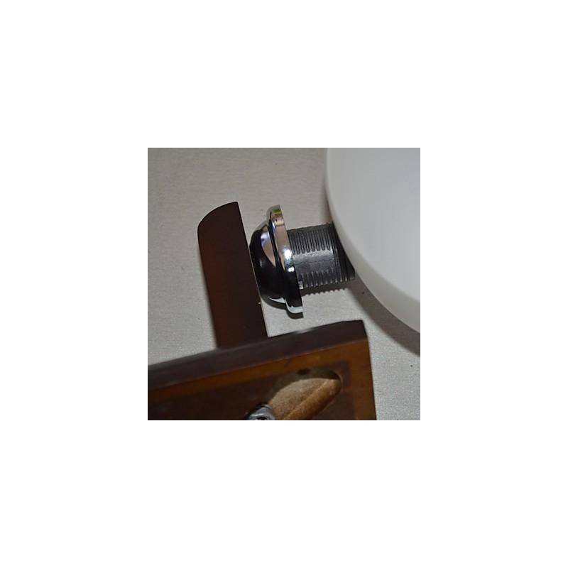Lámpara de pared de cristal cálida y moderna para la cabecera de la cama.
