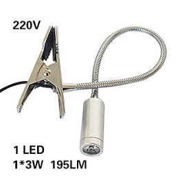 Aplique de pared de aluminio, lámpara de espejo