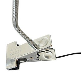 Aplique de pared de aluminio, lámpara de espejo