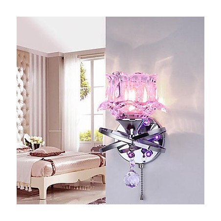 Lámparas de pared de cristal creativas, contemporáneas y contraídas. Lámparas de pared de cristal creativas, contemporáneas y contraídas.