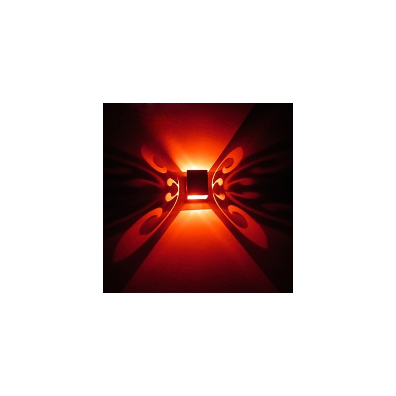 Lámpara de pared con forma de mariposa creativa