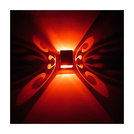 Lámpara de pared con forma de mariposa creativa