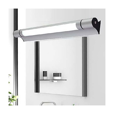 Iluminación de baño moderna contemporánea T5 de metal