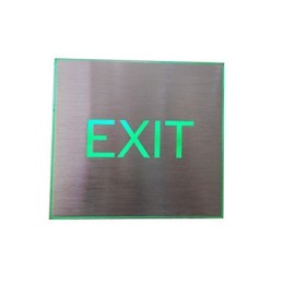 Lámpara de pared creativa EXIT del mercado del hotel, modelo Bar, apliques de pared de metal.