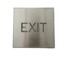 Lámpara de pared creativa EXIT del mercado del hotel, modelo Bar, apliques de pared de metal.
