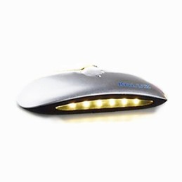 Mini luces de pared inductivas inteligentes infrarrojas multifuncionales estilo europeo plateadas