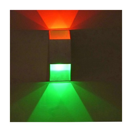 Apliques de pared de metal contemporáneos modernos con diseño de barra creativa trapezoidal doble Apliques de pared de metal contemporáneos modernos con diseño de barra creativa trapezoidal doble
