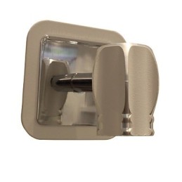 Apliques de pared cromados modernos para baño, 3 W