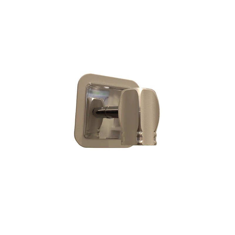 Apliques de pared cromados modernos para baño, 3 W
