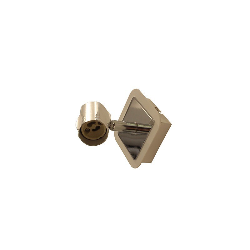 Apliques de pared cromados modernos para baño, 3 W