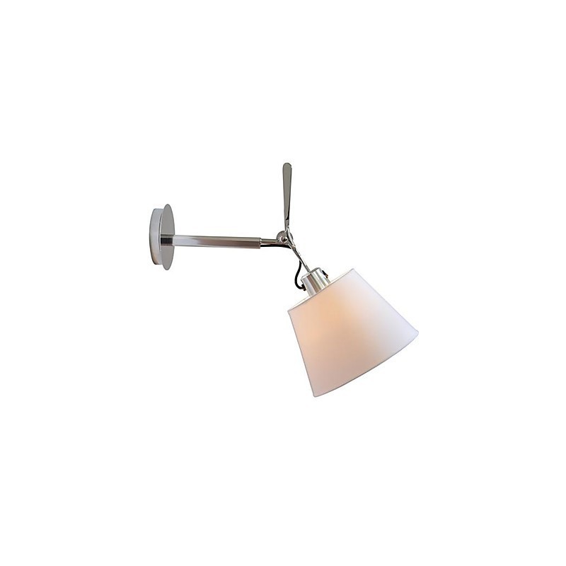 Apliques de pared Lámparas de brazo oscilante Lámparas de pared con forma de vela Lámparas de pared de lectura Modernas Contemporáneas Metal