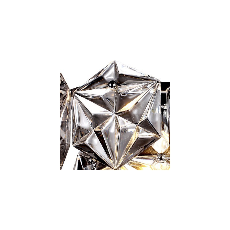 Apliques de pared de cristal modernos contemporáneos G9 Crystal