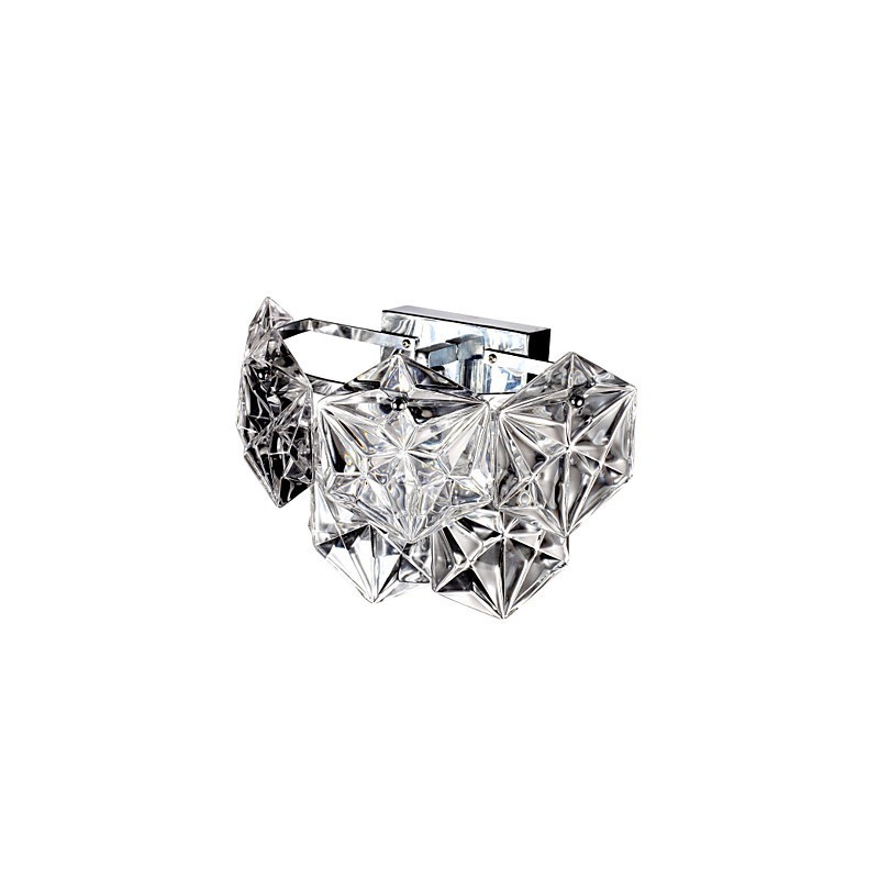Apliques de pared de cristal modernos contemporáneos G9 Crystal