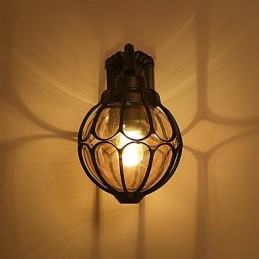 Apliques de pared con luz descendente de estilo mini con pintura contemporánea moderna