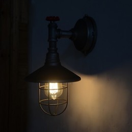 Nueva lámpara colgante de pared industrial Edison retro loft vintage