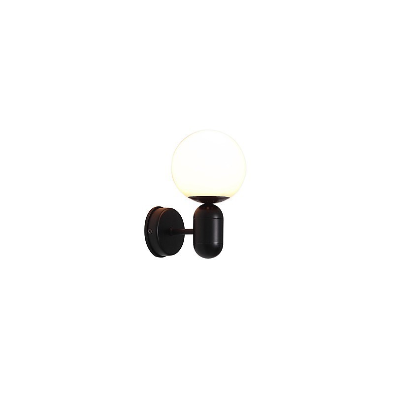 Apliques de pared con iluminación ascendente y protección ocular de estilo mini con pintura contemporánea moderna