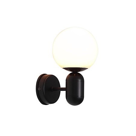 Apliques de pared con iluminación ascendente y protección ocular de estilo mini con pintura contemporánea moderna Apliques de pared con iluminación ascendente y protección ocular de estilo mini con pintura contemporánea moderna