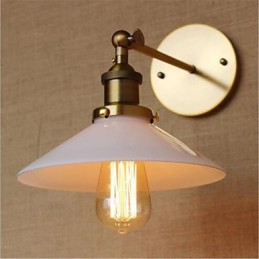 Lámpara de pared de estilo moderno, contemporáneo, estilo campestre, retro, de latón antiguo, ideal para iluminación ambiental de estilo mini.