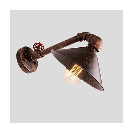 Lámparas de pared con forma de tubería de agua, estilo industrial retro, creativas, de metal, para restaurantes, cafeterías, bares, mesas de bar, apliques de pared. Lámparas de pared con forma de tubería de agua, estilo industrial retro, creativas, de metal, para restaurantes, cafeterías, bares, mesas de bar, apliques de pared.