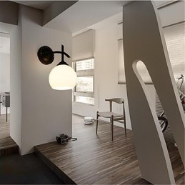 Pintura de estilo rural contemporáneo moderno para pared con luz ambiental y protección ocular de estilo mini