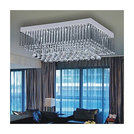 Lámpara de techo artística con diseño de cuentas de cristal Lámpara de techo artística con diseño de cuentas de cristal