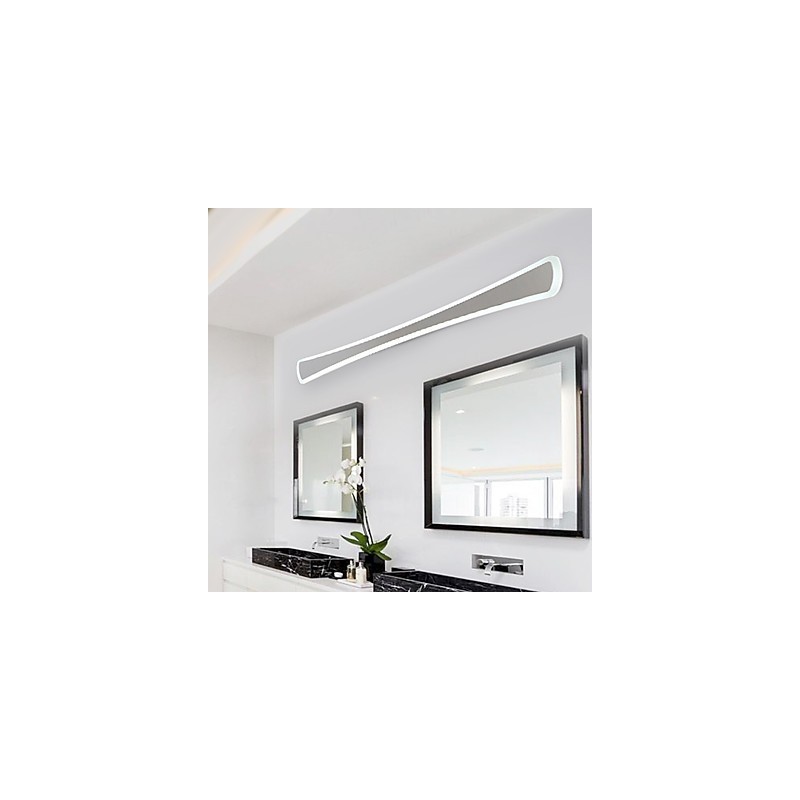 Lámpara de pared con atenuación sin electrodos, moderna, contemporánea, integrada, otras funciones para apliques de pared con luz ambiental de estilo mini.