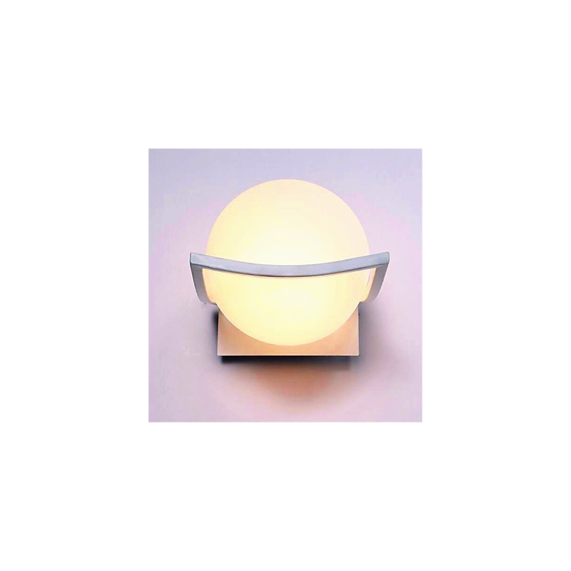 Apliques de pared con luz ambiental moderna y contemporánea con acabado galvanizado para protección ocular de estilo mini.
