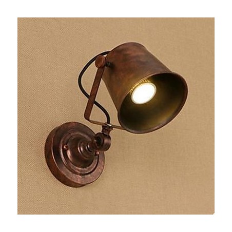 El carácter de la barra de arte de hierro puede ajustar la lámpara de pared iluminada hacia arriba y hacia abajo. El carácter de la barra de arte de hierro puede ajustar la lámpara de pared iluminada hacia arriba y hacia abajo.