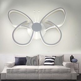 Lámpara decorativa de aluminio, lámpara de pared, sencilla, para sala de estar, pasillo, personalidad creativa, luz de cama