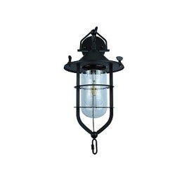 Lámpara de pared de acero pintado con luz, estilo café americano negro tonto, decoración retro, lámpara de sable de luz para pared