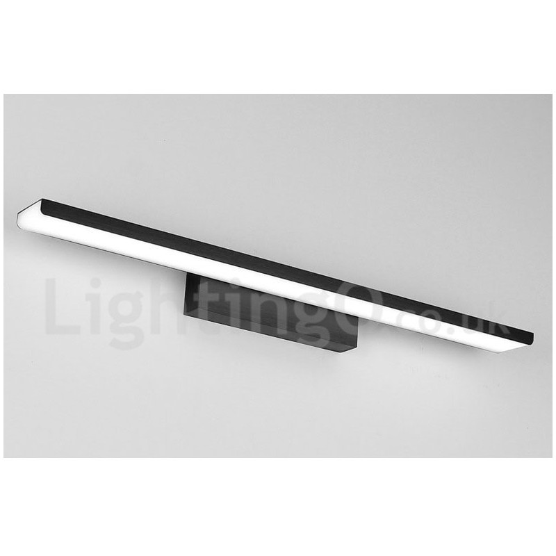 Lámpara IPMirror Luces de baño Materiales de aluminio y acrílico Luces de pared Iluminación de maquillaje