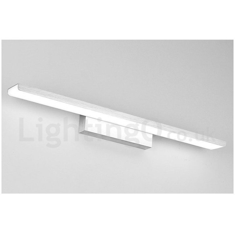 Lámpara IPMirror Luces de baño Materiales de aluminio y acrílico Luces de pared Iluminación de maquillaje