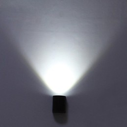Lámpara de pared exterior impermeable IP65, iluminación de pared exterior, lámpara de pared para balcón