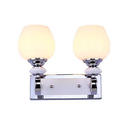 Aplique de pared con luz ambiental, protección ocular y brazo oscilante, con acabado electrochapado contemporáneo moderno. Aplique de pared con luz ambiental, protección ocular y brazo oscilante, con acabado electrochapado contemporáneo moderno.