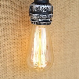 Aplique de pared con luz ambiental estilo mini con pintura retro campestre sencilla