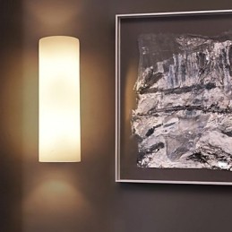 Lámpara de pared de vidrio moderna contemporánea con luz ambiental, apliques de pared, luz de pared