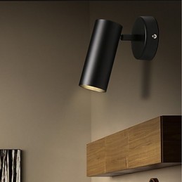 Apliques de pared con luz ambiental contemporánea moderna y característica