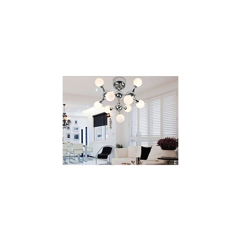 Lámpara de bola de cristal artístico